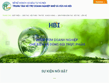 Tablet Screenshot of hbi.vn